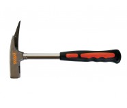 Roofing hammer with tubular metal handle