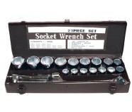 Set tubulare 21 pcs.  3/4" 19-50 mm