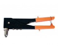 Hand riveter with swivel head 90&deg;