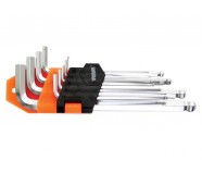 Set chei imbus cu bila scurte "L" 9 pcs. CR-V