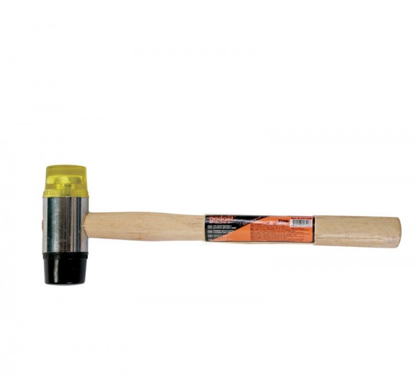 Ciocan cauciuc / plastic-maner lemn