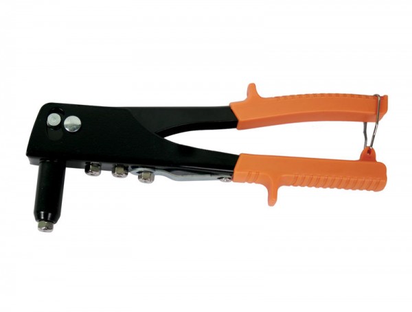 Hand riveter 40 pcs. pop rivets box