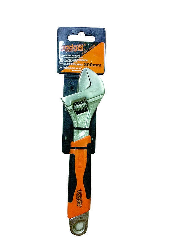 Adjustable wrench b-material handle