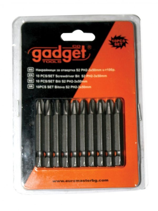 10pcs/Set biti S2 PH-3x50 mm