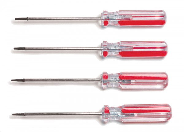 Screwdriver torx set 4 pcs.