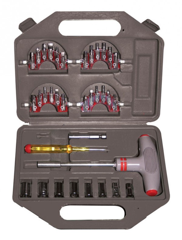 Set tubulare 35 pcs. 1/4" 5-12 mm