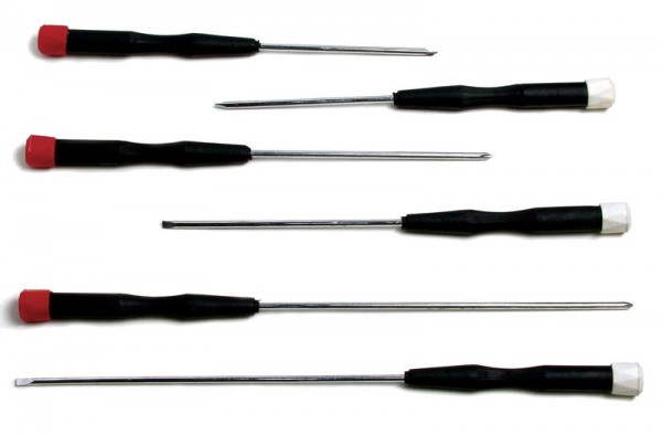 6 Pcs. Set Long Precision Screwdriver