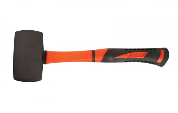 Rubber mallet TPR handle black